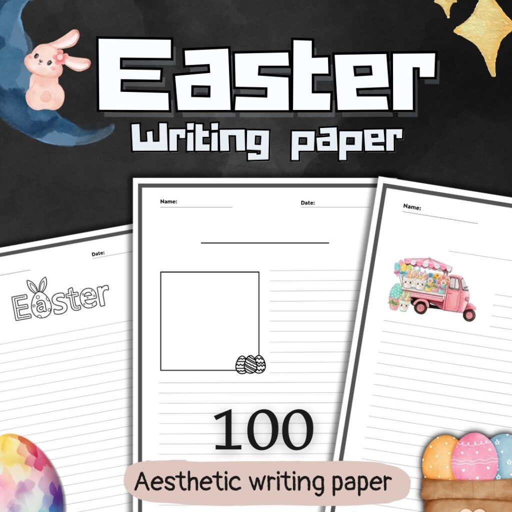 Power of Easter Writing Paper for Kids