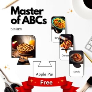 Free Alphabet dishes Puzzle ABC