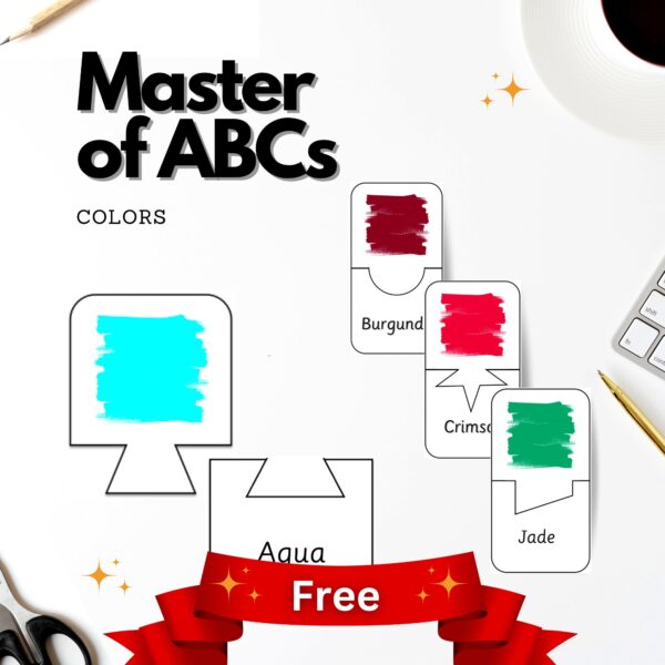 free alphabet puzzle colors