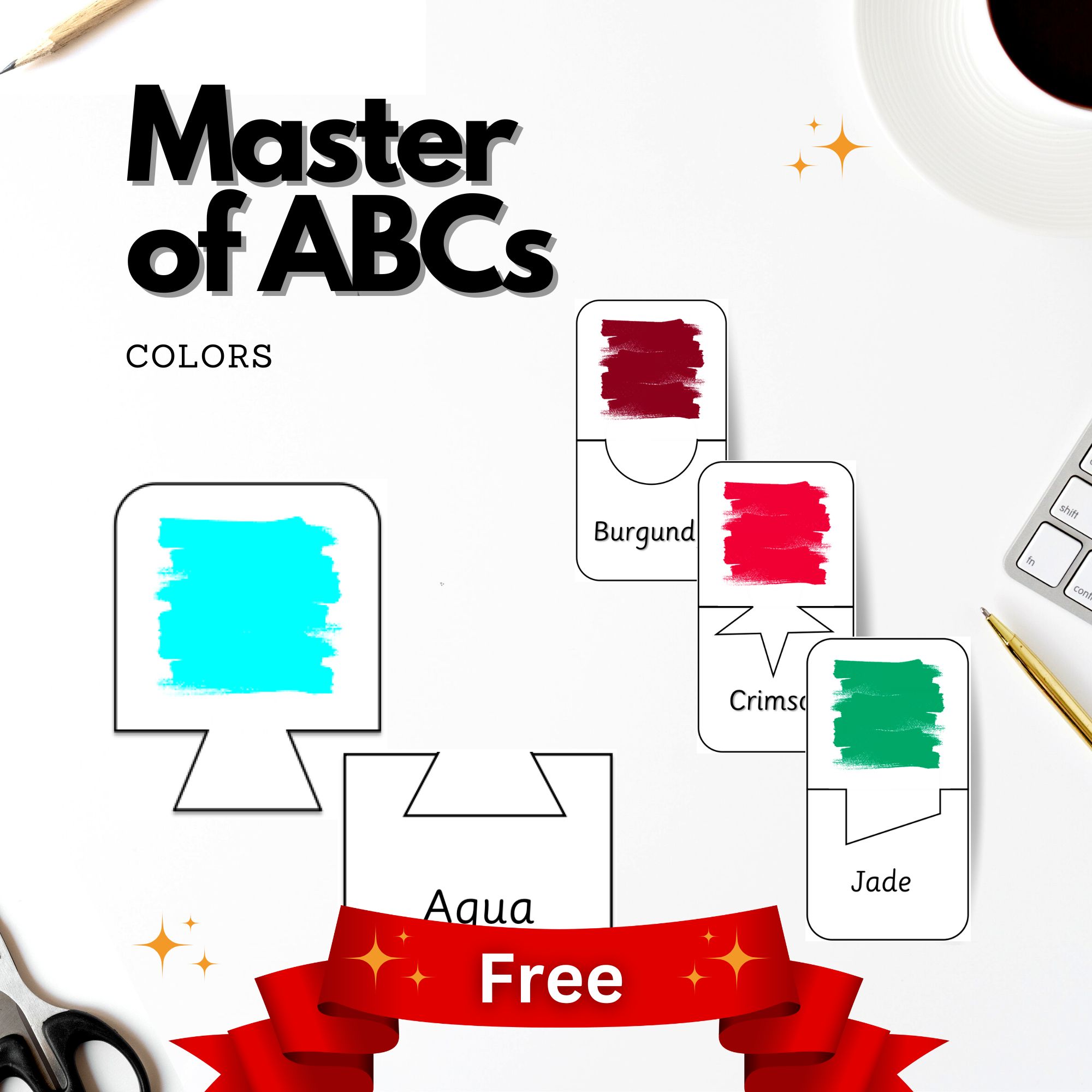 FREE Master of ABCs – Colors Edition