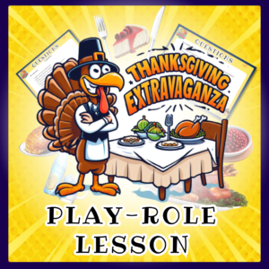 Thanksgiving ESL Play-role activities
