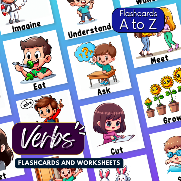 Action Verbs A to Z flashcards