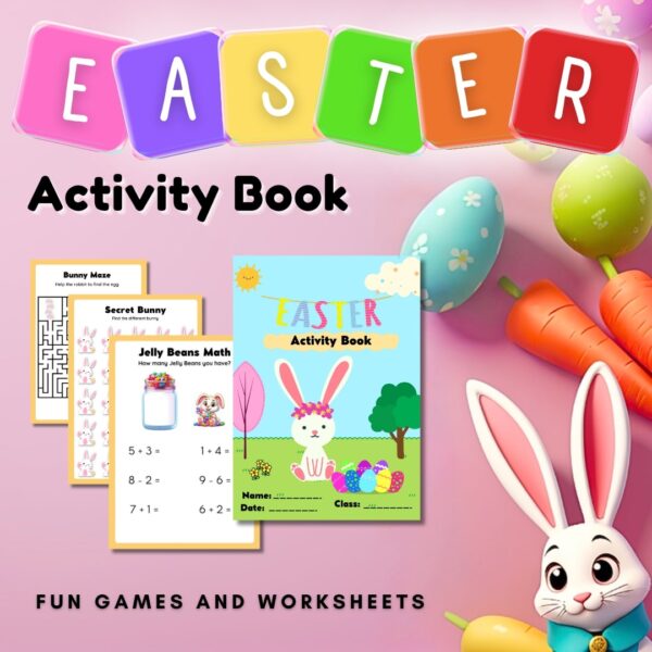 Easter Activities Book booklet lesson