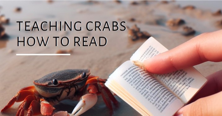 What is the “Teaching Crabs How to Read” idea?