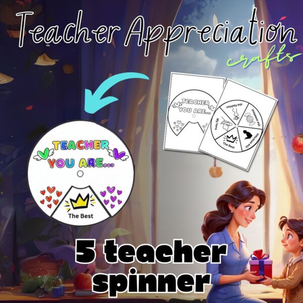 teacher appreciation week spinner